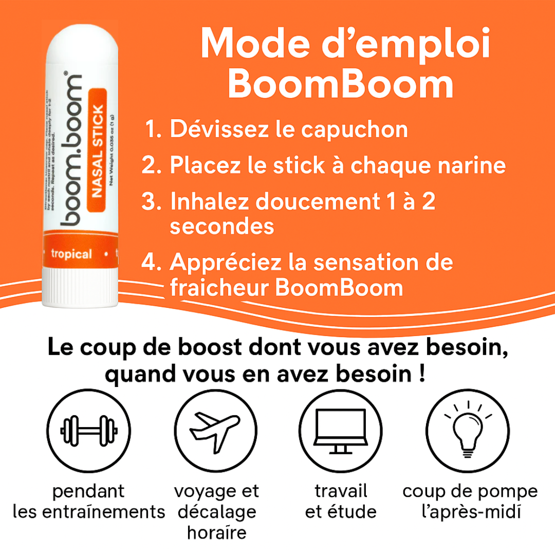 AirBoost - Stick Nasal Revitalisant